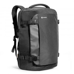 Rucsac pentru Calatorie cu Compartiment pentru Laptop/Tableta - Tomtoc (T66M1D1) - Black - Img 1