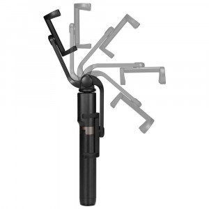 Selfie Stick Bluetooth - Spigen Tripod Mount (S540W) - Black - Img 3