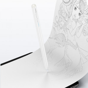 Stylus Pen pentru iPad - Baseus (SXBC040102) - White - Img 3