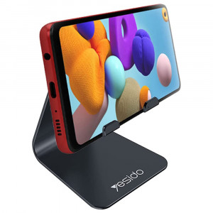 Suport Birou Tableta / Telefon - Yesido Folding Feature (C96) - Black - Img 2