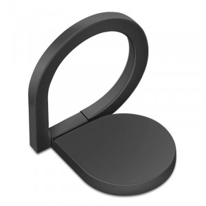 Suport Inel Telefon - Techsuit Water Drop Ring Holder - Black - Img 1