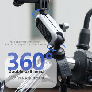 Suport pentru GoPro - Techsuit (JX-008) - Gray - Img 4