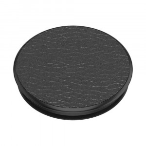 Suport pentru telefon - Popsockets PopGrip - Black Vegan Leather - Img 3