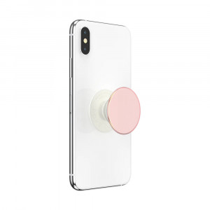 Suport pentru telefon - Popsockets PopGrip - Chrome Powder Pink - Img 2
