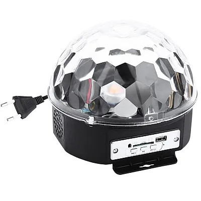 Glob Disco Cu Boxa Laser Club Cu Telecomanda Redare Audio Mp3