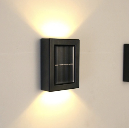 SET 10 LAMPI SOLARE BIDIRECTIONALE CU LED ALB CALD
