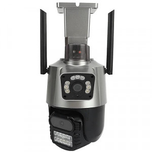 2 X CAMERA SUPRAVEGHERE DUBLA 8MP ULTRA HD ZOOM 8X WIFI - Img 3