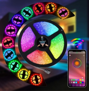 BANDA LED COLOR 5M - CONTROLER SMARTPHONE