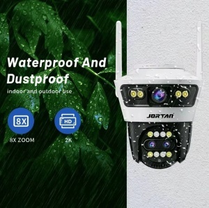 Camera de Supraveghere, Jortan JT-5, Wifi, IP66, Hd wireless, 9 MP, 1920 x 1080 pixeli ,Aplicatia Yoosee , Card 32GB - Img 5