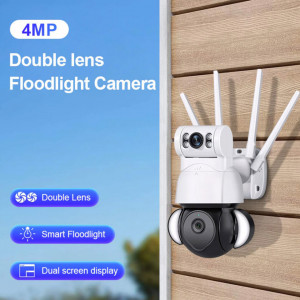 Camera dubla 4K HD Wifi cu vedere bidirectionala Model QSX920 - Img 4