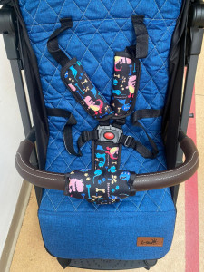 Carucior sport, Baby Sport, 608S , compatibil pe avion, albastru - Img 5