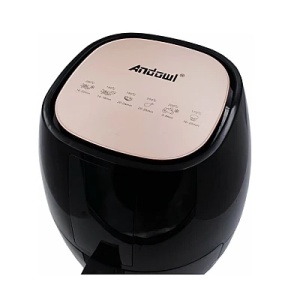 Friteuza cu aer cald QZ8 capacitate 5L putere 1400W afisaj LCD tactil - Img 2