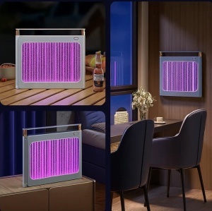 Lampa anti-tantari UV portabila cu incarcare Type-C si baterie 4000 mAh - Img 8