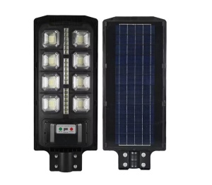 LAMPA SOLARA STRADALA 150W CU SENZOR DE MISCARE 11 CASETE LUMINOASE - Img 4
