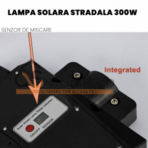 LAMPA SOLARA STRADALA DUBLA 300W - Img 2
