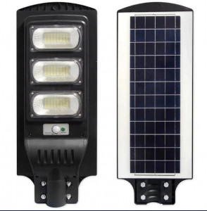 Lampa Stradala Solara Jortan Cu Senzor De Miscare 150W , IP66 , 6500k - Img 4