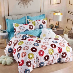 Lenjerie 1 Persoana Donuts (Finet)