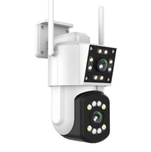 LICHIDARE STOC Camera Smart HD WiFi 8MP cu Detectare Miscare, Alarma si Rotire 355° - IP66 Rezistenta