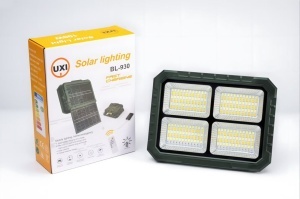 Proiector cu incarcare solara si panou detasabil cu putere 200w - Img 6