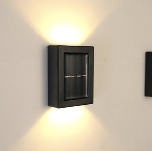 SET 12 LAMPI SOLARE BIDIRECTIONALE CU LED ALB CALD - Img 1