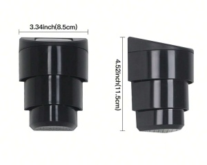 SET 6 LAMPI SOLARE DECORATIVE DE PERETE TIP BAMBUS ALB CALD/COLORAT - Img 7