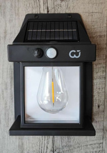 SET 8 LAMPI SOLARE LED RETRO CU 3 MODURI DE ILUMINARE + SENZOR MISCARE - Img 2