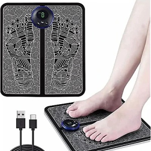 1+1 GRATIS Aparat masaj picioare cu Incarcare USB pentru electrostimulare 19 niveluri intensitate - Img 5