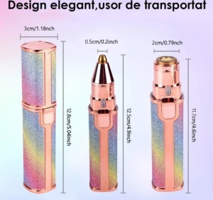 1+1 GRATIS - BeautyGo Epilator & Contur Sprâncene Premium 2-în-1 USB - Img 4