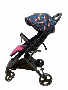 Carucior sport, Baby Sport, 608S , compatibil pe avion, roz - Img 8
