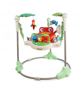 Centru de activitati pentru bebelusi – happy jungle jumper - Img 2