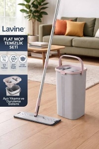 GALEATA CU MOP PLAT SI STORCATOR + 2 LAVETE MICROFIBRA - Img 10
