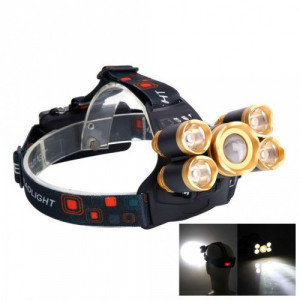 LANTERNA DE CAP 5 LED CU ZOOM FRONTAL - Img 6