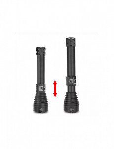 Lanterna MMC P90-2 LED CREE 6000 lm Profesional Waterproof - Img 3