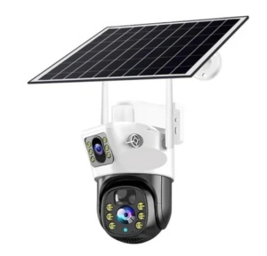 PACHET 3 X Camera de Supraveghere cu Panou Solar slot SIM 4G V380Pro 8MP - Img 6