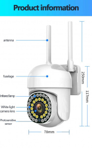 SET 2 CAMERE SUPRAVEGHERE WIFI YOOSEE MODEL: 8161 - Img 3