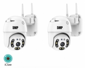 2 CAMERE SUPRAVEGHERE WIFI V380 5MP