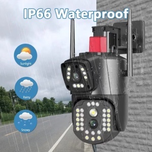 Camera de supraveghere WIFI SAU 4G ZOOM10X, FULLHD, PTZ, Night vizion, IP66 , 6MP - Img 2