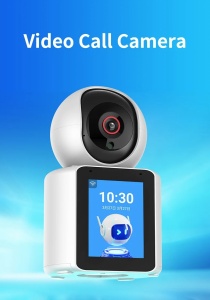 CAMERA SUPRAVEGHERE CU APELARE WIFI , ECRAN, SENZOR MISCARE,VEDERE NOCTURNA - Img 2
