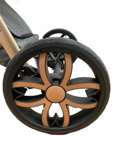 Carucior 3 In 1, Scoica, Landou si Sport, Reversibil Si Cu Suspensii T6, Verde - Img 8