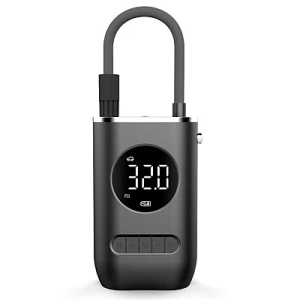 Compresor AUTO portabil de 7.4V display LED 2000mAh - Img 1