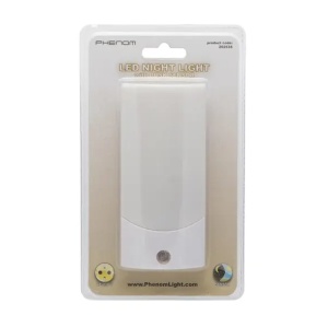 Lampă de noapte Phenom cu senzor de lumină – 6,5×13,5×3 cm - Img 2