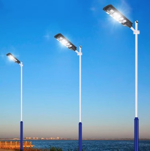 LAMPA SOLARA STRADALA 150W CU SENZOR DE MISCARE 11 CASETE LUMINOASE - Img 6