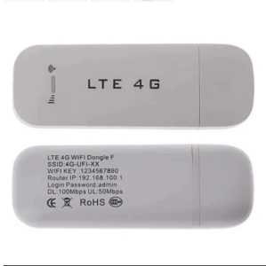 Modem internet mobil WiFi, Andowl Q-WF30, 4G LTE, USB stick, 150Mbps viteza hotspot, alb - Img 2