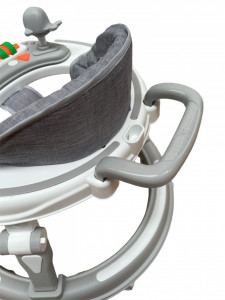 Premergator P9, GRI Reglabil Pe Inaltime, Cu Jucarii Soricel si Luminite la Masa - Img 7