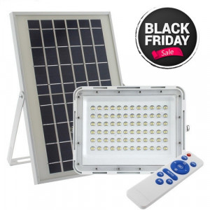 PROIECTOR SOLAR 300W 150 LED IP67 + TELECOMANDA