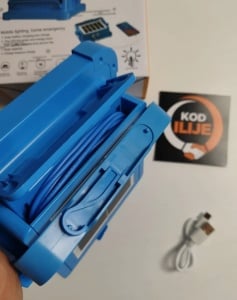 PROIECTOR SOLAR 50W + FUNCTIE DE BATERIE EXTERNA - Img 5