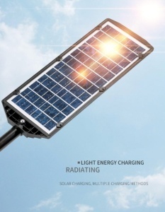 SET 2 LAMPI SOLARE STRADALE 20 CASETE LED 1000W CU TELECOMANDA - Img 5