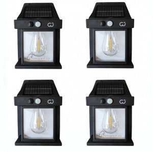 SET 4 LAMPI SOLARE LED RETRO - Img 2