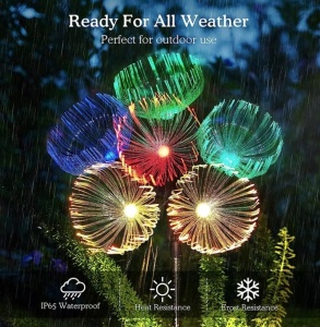Set 4 x Lampa solara LED RGB, Mini Jelly - Img 4