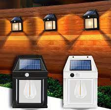 SET 8 LAMPI SOLARE LED RETRO CU 3 MODURI DE ILUMINARE + SENZOR MISCARE - Img 7